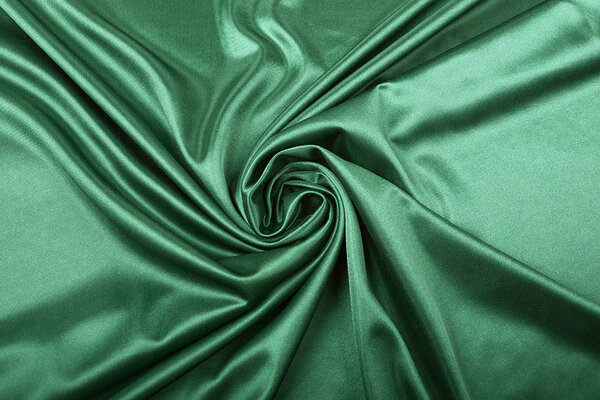 Charmeuse Voering Donker groen