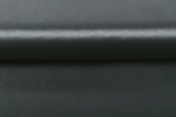 Charmeuse Futter Dunkelgrau