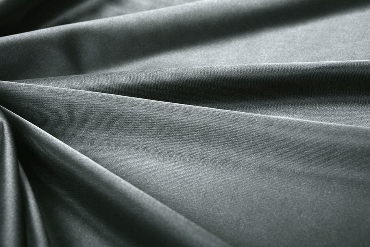 Charmeuse Fodera Grigio Scuro Charmeuse Fodera Grigio Scuro