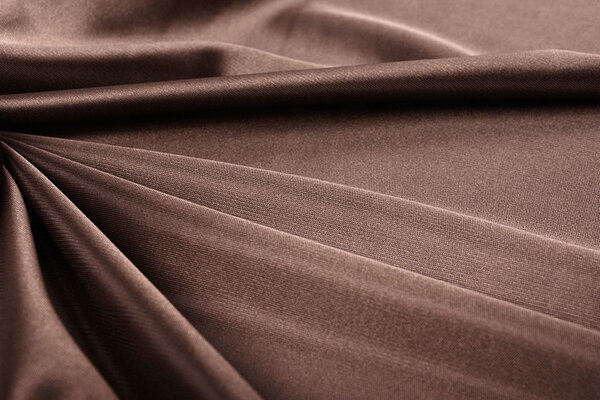 Charmeuse Voering Donker bruin