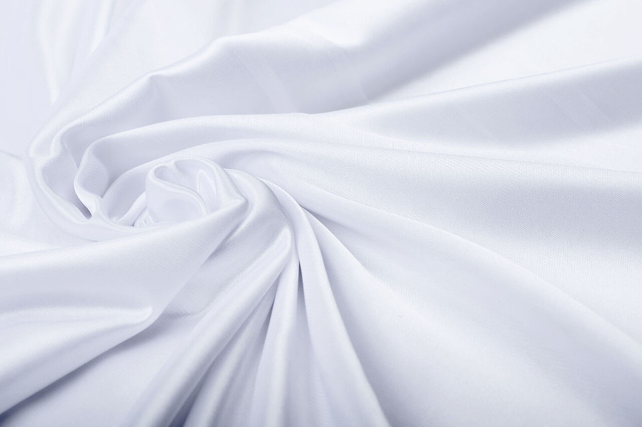 Charmeuse Lining White