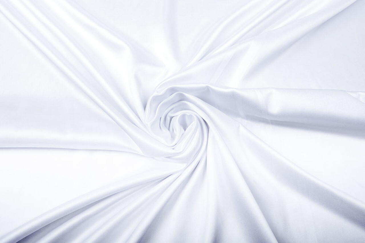 Charmeuse Lining White