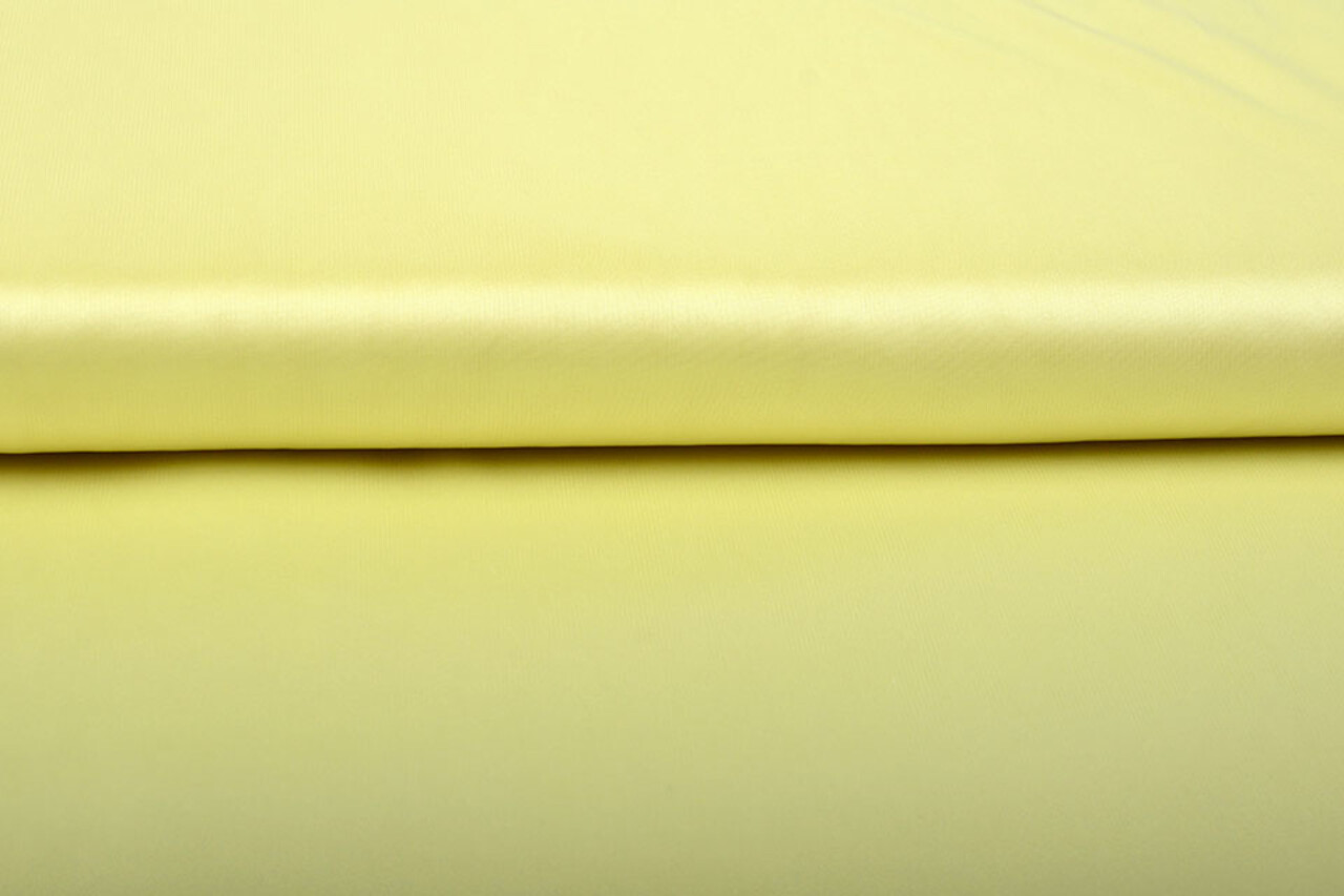 Doublure Charmeuse Jaune Beurre Doublure Charmeuse Jaune Beurre