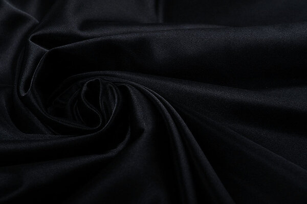 Doublure Charmeuse Noir Doublure Charmeuse Noir