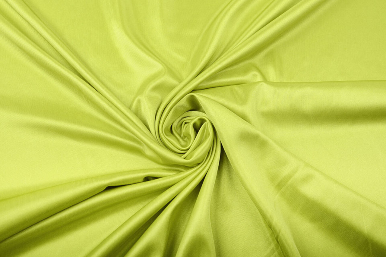Charmeuse Futter Limette