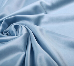 Charmeuse Voering Baby blauw Charmeuse Voering Baby blauw