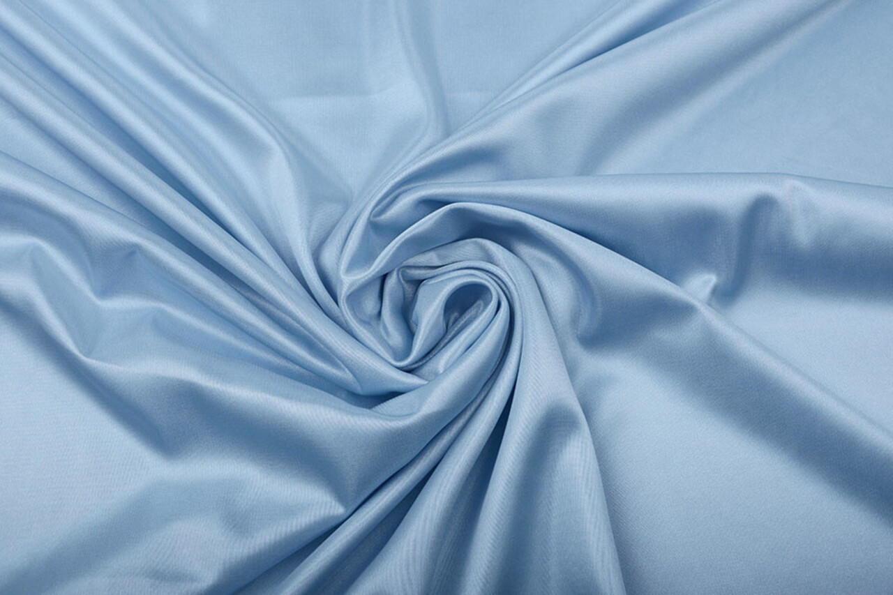 Doublure Charmeuse Bleu Layette Doublure Charmeuse Bleu Layette