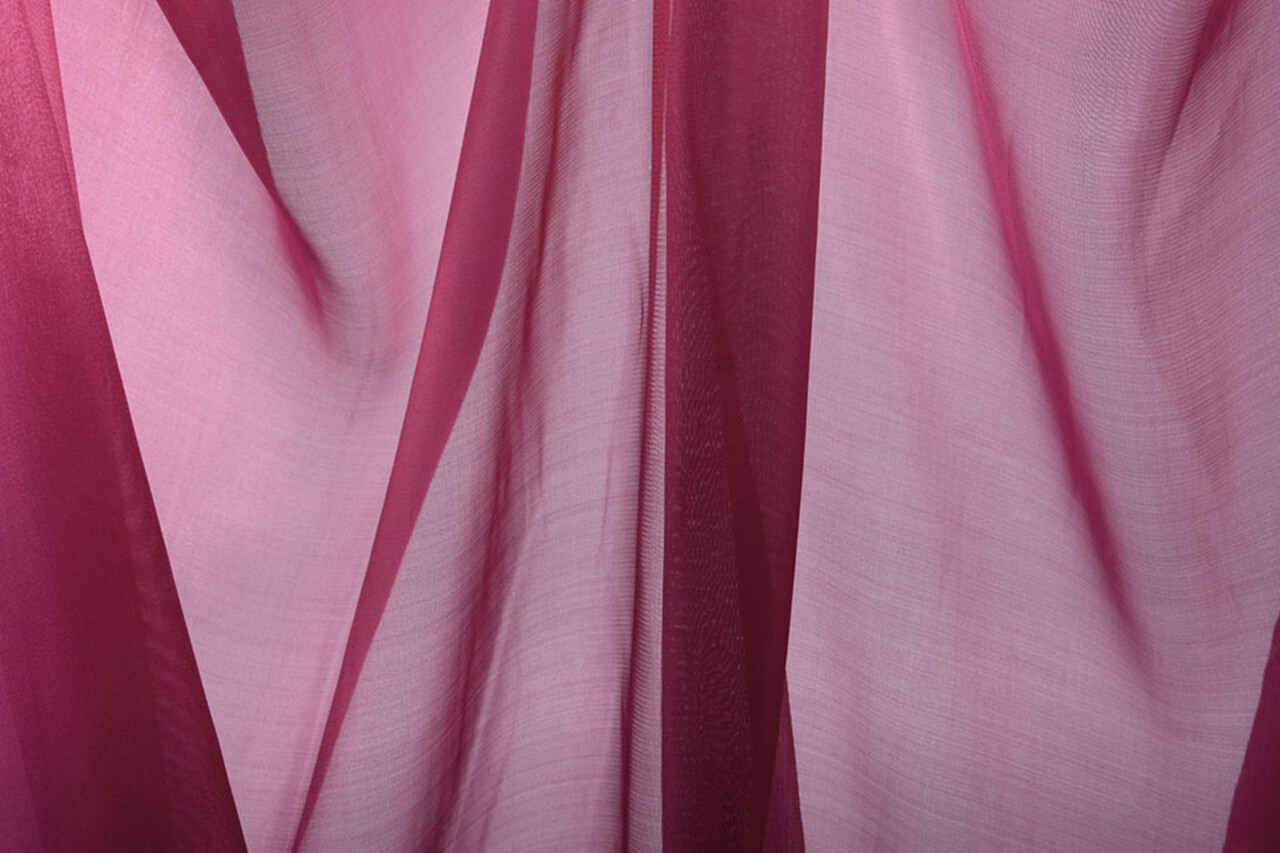 Korean Silk Wine red