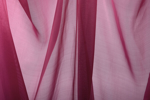 Korean Silk Wine red