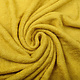 Bamboo Terry Cloth Ocher Yellow