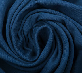 Oeko-Tex®  Cotone Jersey Blu Polizia