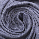 Oeko-Tex®  Cotton Jersey Donker Lila Melange Oeko-Tex®  Cotton Jersey Donker Lila Melange