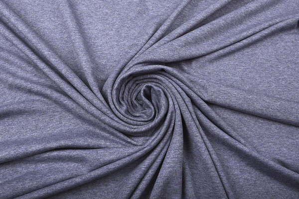 Oeko-Tex® Cotton Jersey Dark Lilac Melange Oeko-Tex® Cotton Jersey Dark Lilac Melange