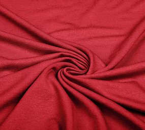 Viscose Jersey Wijn Rood