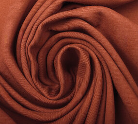 Oeko-Tex®  Jersey Stoff Baumwolle Brique Oeko-Tex®  Jersey Stoff Baumwolle Brique