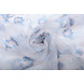 Malla Bordada Flor Azul Rosa Malla Bordada Flor Azul Rosa