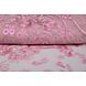 Résille Brodé Kipas Rose