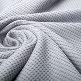 Oeko-Tex®  Baby Jersey Wafel Katoen Grijs Oeko-Tex®  Baby Jersey Wafel Katoen Grijs