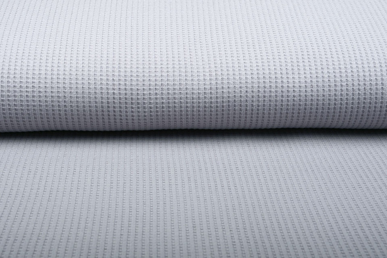 Oeko-Tex® Baby Jersey Cotone a Nido D’ape Grigio Oeko-Tex® Baby Jersey Cotone a Nido D’ape Grigio