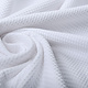 Oeko-Tex®  Baby Jersey Waffelpiqué Baumwolle Weiß