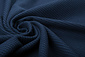 Baby Jersey Wafel Katoen Marine Blauw Baby Jersey Wafel Katoen Marine Blauw