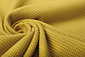 Baby Jersey Waffle Pique Fabric Ocher Yellow Baby Jersey Waffle Pique Fabric Ocher Yellow