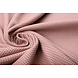 Oeko-Tex®  Baby Jersey Cotone a Nido D’ape Rosa Cipria