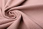 Baby Jersey Waffelpiqué Baumwolle  Puderrosa Baby Jersey Waffelpiqué Baumwolle  Puderrosa