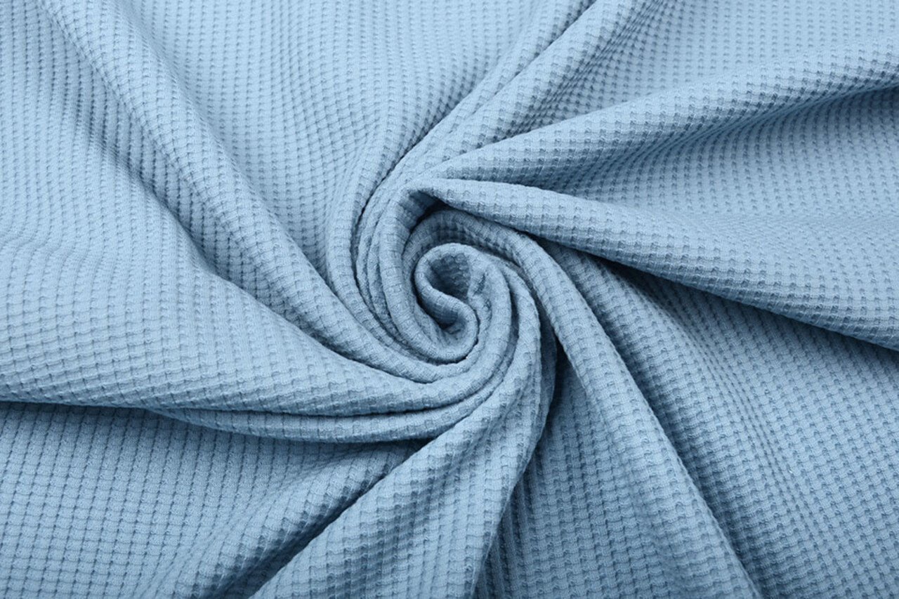 Oeko-Tex®  Baby Jersey Waffelpiqué Baumwolle Jeans