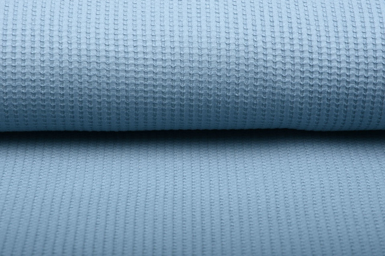 Oeko-Tex® Baby Jersey Cotone a Nido D’ape Denim Oeko-Tex® Baby Jersey Cotone a Nido D’ape Denim