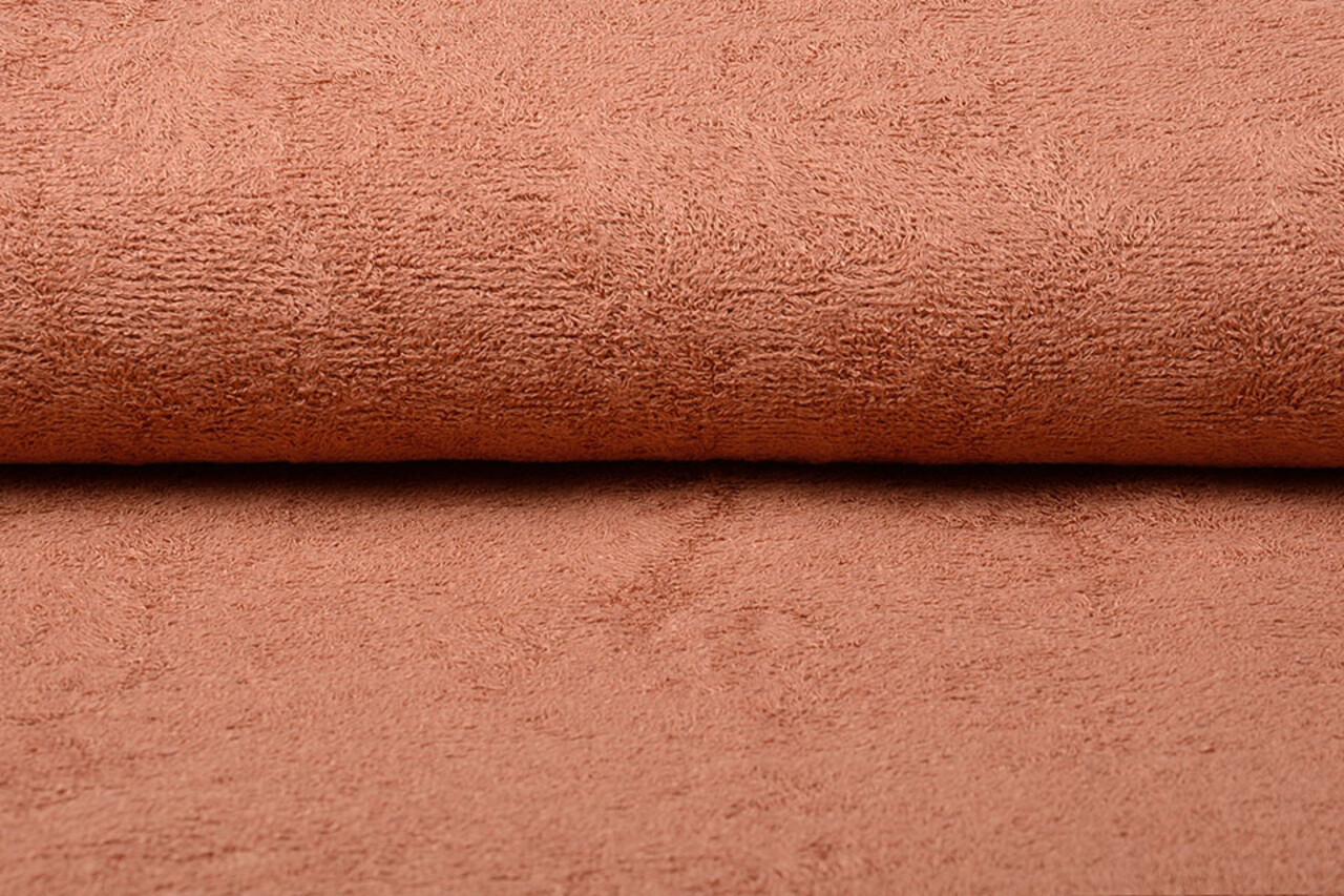 Bamboe Badstof Oranje Brique Bamboe Badstof Oranje Brique