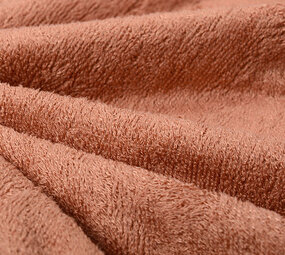 Bambou Tissu Éponge Orange Brique Bambou Tissu Éponge Orange Brique