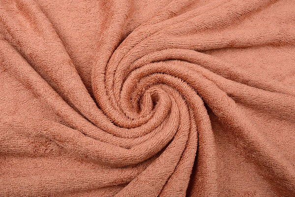 Bamboo Frottee Orange Brique