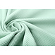 Oeko-Tex®  Baby Jersey Nido de Abeja Algodón Claro Verde Antiguo