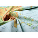 Digitale Paneel Stretch Cotone Wereldkaart Verde Antico