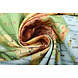 Digitale Paneel Stretch Cotone Wereldkaart Verde Antico
