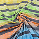 Jersey Viscose Big Stripe Multicolor 5