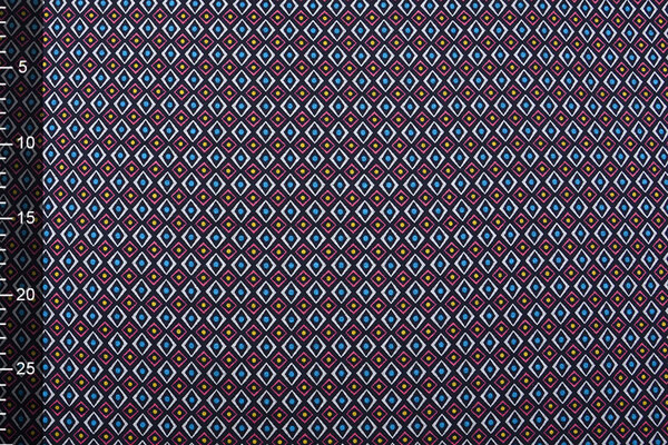 Viscose Punta Di Roma Diamond Zwart