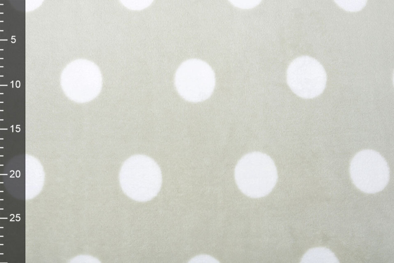 Coral Fleece Großer Punkte