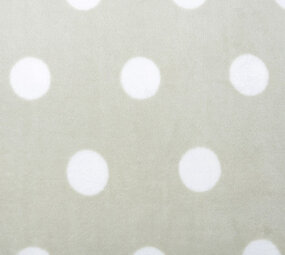 Coral Fleece Big Dots