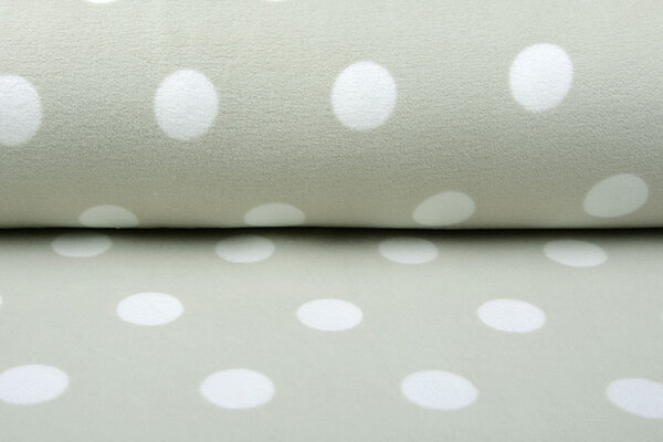 Coral Fleece Big Dots