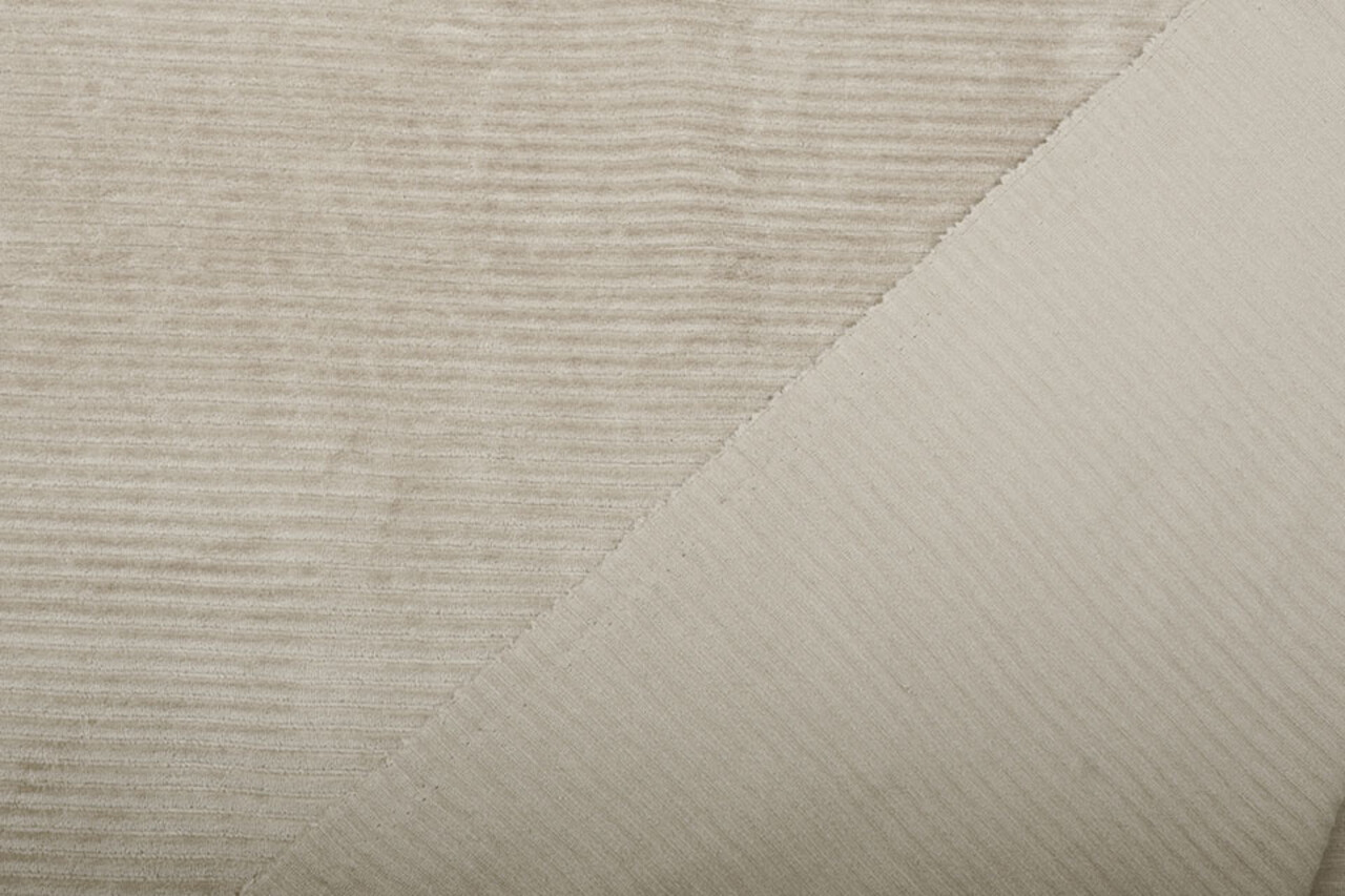 Katoen Gebreid Brede Corduroy Beige Katoen Gebreid Brede Corduroy Beige