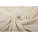 Cotone a Maglia Larga Velluto a Coste Beige