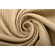 Oeko-Tex® Baby Jersey Cotone a Nido D’ape Marrone Moka Oeko-Tex® Baby Jersey Cotone a Nido D’ape Marrone Moka