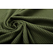 Oeko-Tex®  Layette Jersey Nid d’Abeille Coton Vert Militaire