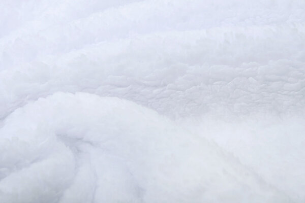 Teddystoff  Weiß Teddystoff  Weiß