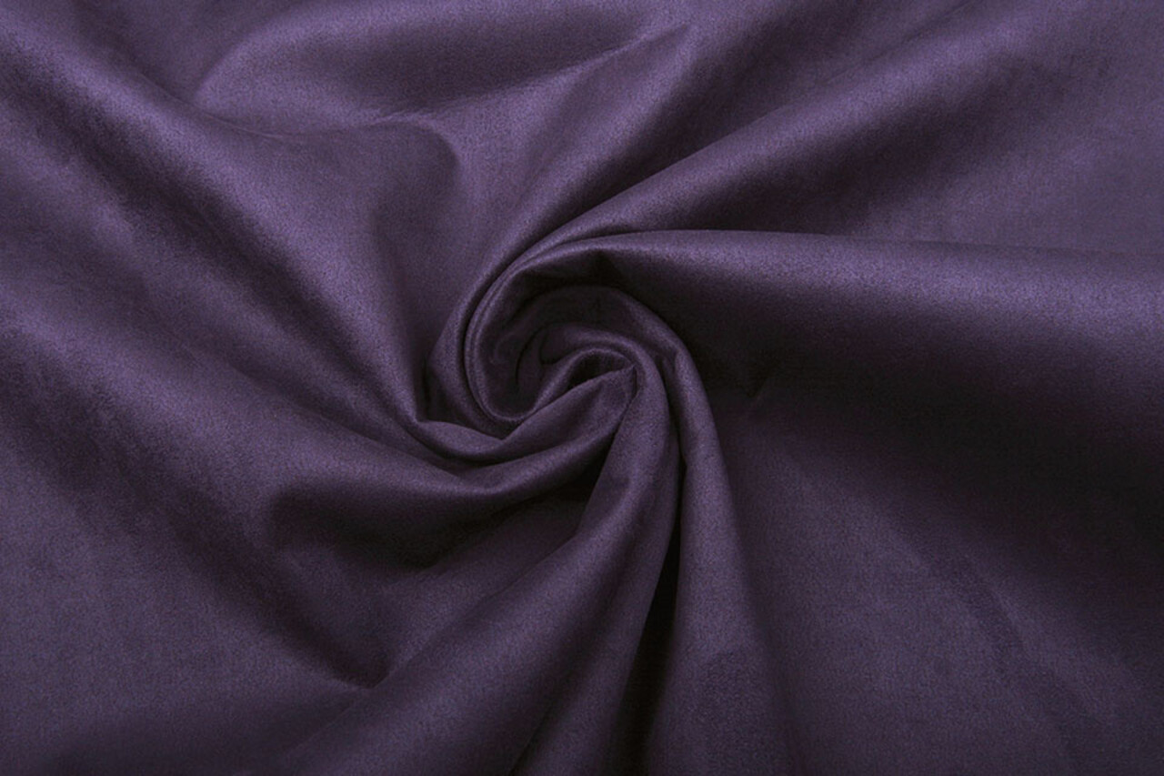 Leggero Scuba Scamosciato Scuro Viola Leggero Scuba Scamosciato Scuro Viola