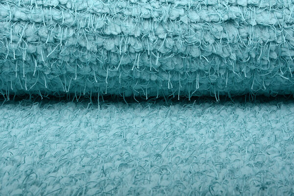 Fancy Bouclé Acqua
