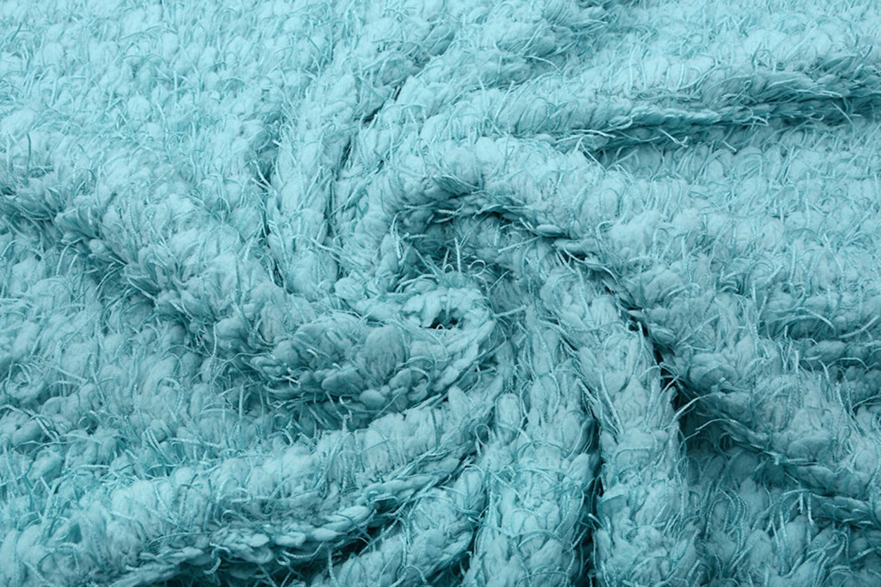 Fancy Bouclé Aqua Fancy Bouclé Aqua