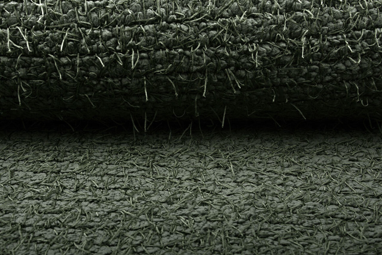 Fancy Bouclé Armeegrün